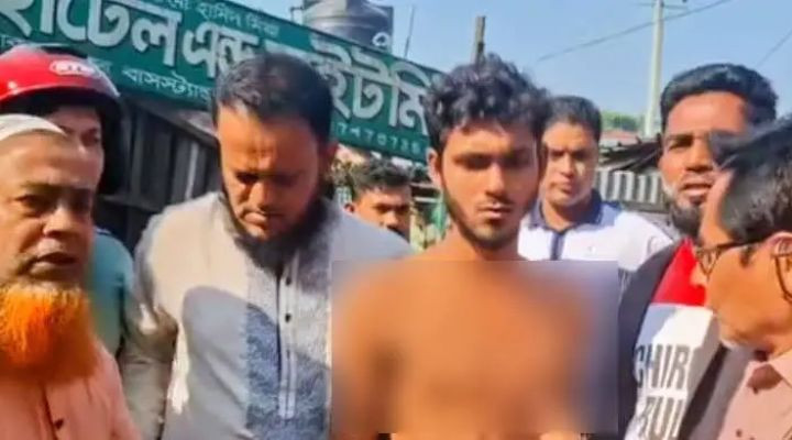 ভৈরবে নাশকতার অভিযোগে যুবক আটক